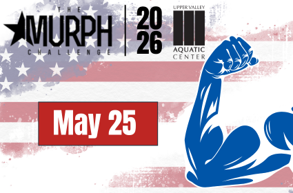 The Murph Challenge at Upper Valley Aquatic Center on Memorial Day 2026