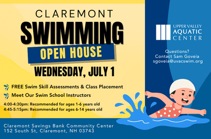 Claremont Swimming Open House