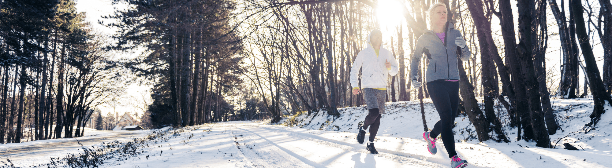 Healthy Habits like winter running