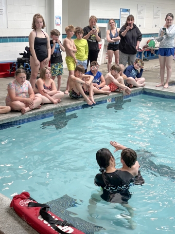 Adaptive Swimming at UVAC